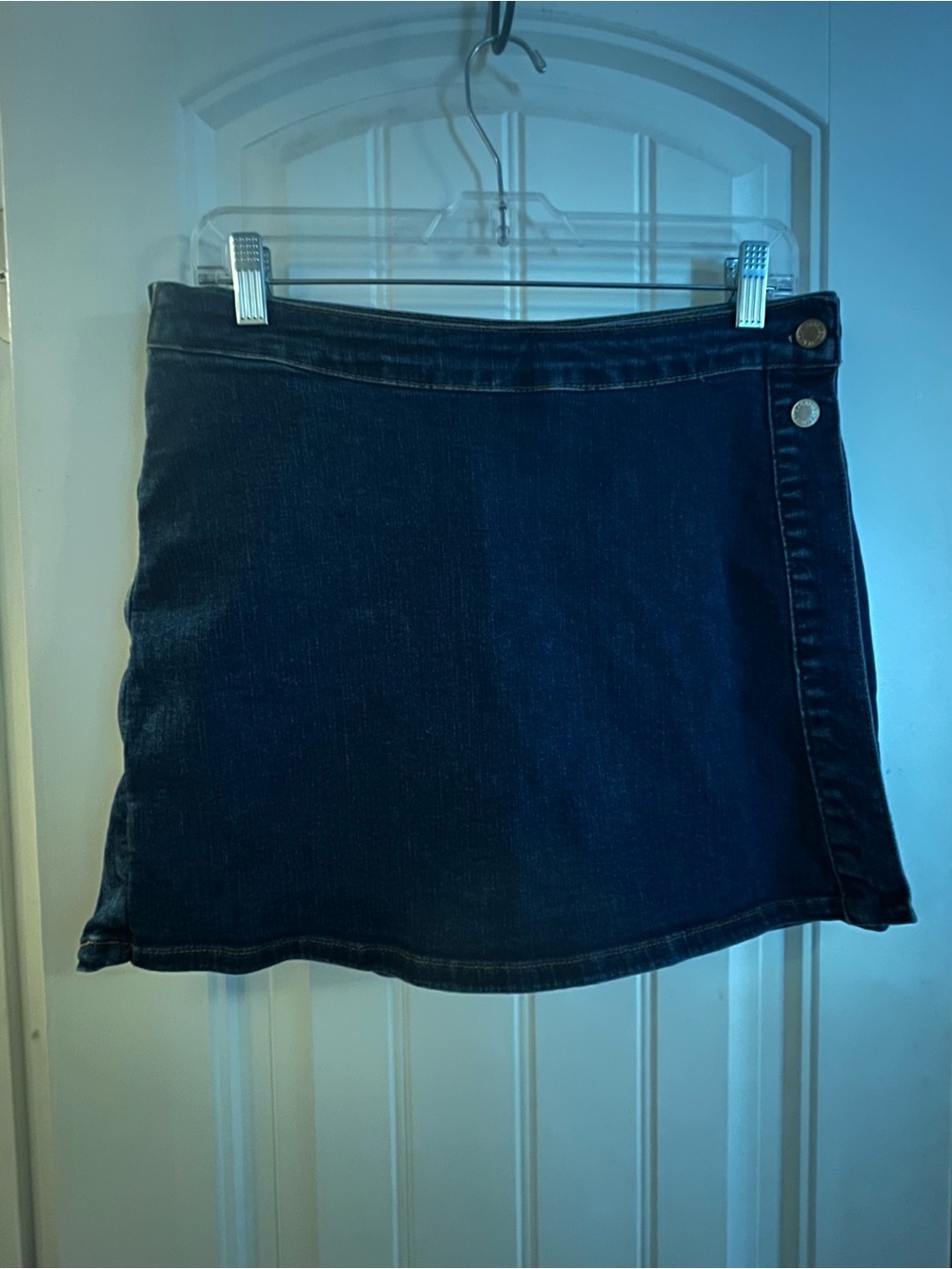 Judy Blue Dark Blue Denim  Skort, size Large